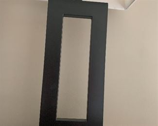 #59- Contemporary Lamp- metal frame- $80