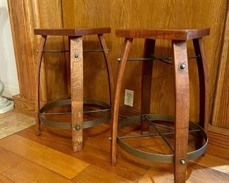 barrel stools 