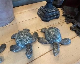 soapstone sea turtles set