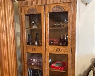 Hooker Furniture rustic cabinet