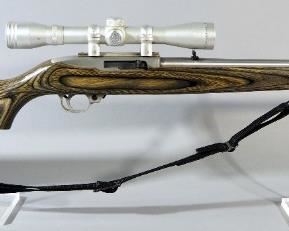 Ruger 10/22 Carbine .22 LR Rifle SN# 245-31384, With 4x32 Scope And Nylon Sling