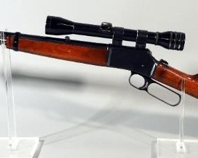 Japan/ Browning .22 SLLR Lever Action Rifle SN# 8B03496, With Redfield 4x Scope