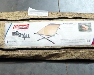 Coleman Big-N-Tall Cot, In Carry Case With Wheels