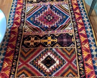 Tribal rug from Marakesh, Morocco 9.3 x 4.10