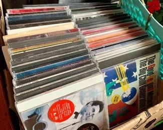 A great collection of music on CD: 80's and 90's any kind of music you can dance to- it's here!