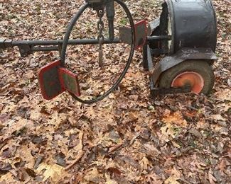 Mobile metal plate targets on trailer with hitch. Tires are deflated. Will presell. $500. 