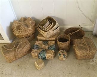 WLE005 - Lauhala Baskets, Boxes & More Collection