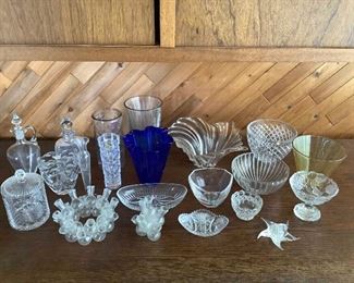 Wle008 Tiffany & Waterford Crystal Bowls And Other Crystal & Glassware