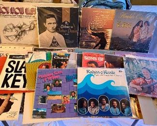 WLE034 - Lot of 48 Vintage Hawaiian Vinyl Records - Over 4,000 Albums Up For Auction! See Photos