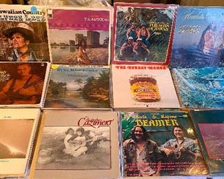 WLE035 - Lot of 48 Vintage Hawaiian Vinyl Records - Over 4,000 Albums Up For Auction! See Photos