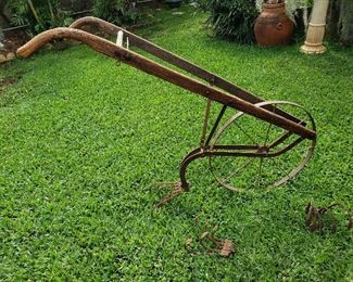 WLE040 - Antique Hand Plow w/Replacement Plow Blades