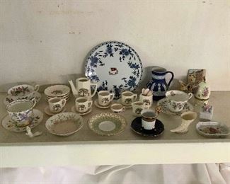 Wle048 Various Fine China - Wedgwood, Lenox & Others