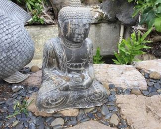 WLE052 - Another Sitting Buddha Lawn Decor