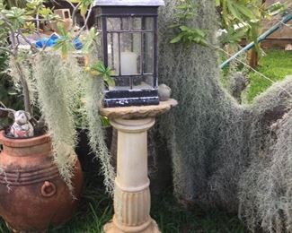 WLE089 - Lantern And Column Stand