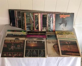 WLE103 - 48 VINTAGE HAWAIIAN MUSIC VINYL RECORDS