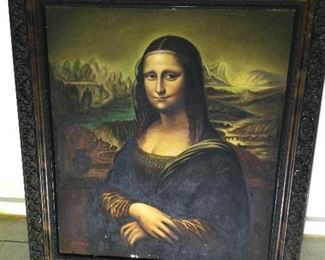 WLE139 - "Mona Lisa" Reproduction Painting by Fukaya