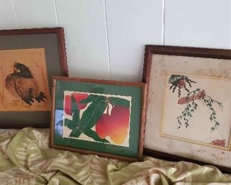 WLE143 - "Mangoes", "Mynah" & "Maile" Prints - See Description