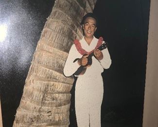 WLE145-Rare Framed Edithe Beutler Colorized Portrait