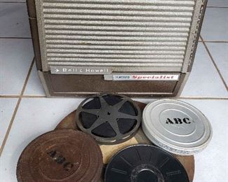 WLE194 - Still Another Bell & Howell "Filmosound" Specialist 16mm Film Projector & More
