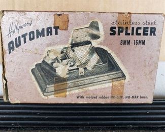 WLE197 - Cine Kodak 16mm Editing Kit, Automatic Splicer & Reels of Film