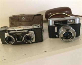 WLE211 - Vintage Kodak Stereo & German Vaigtlander 35mm Cameras