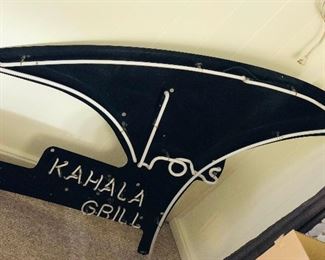 WLE216 - Kahala Grill Restaurant Sign