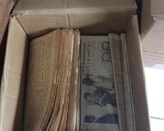 Wle219 Vintage 1960s-1980's Hawaii Newspapers Lot