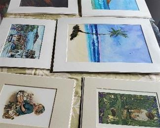 WLE222 - Lot of Beautiful Prints By Various Artists