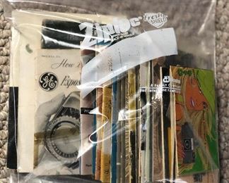 WLE247 - Over 40 Vintage Camera Manuals