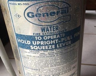 WLE260 - General Water Fire Extinguisher