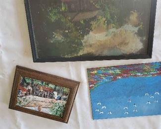 WLE273 - Painting - Old Volcano House by Cedric 2007 & Prints