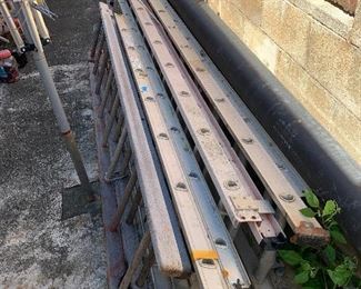 WLE301-Trio Of Extension Ladders And More