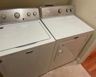 CLEAN washer & dryer combo, very little use! 