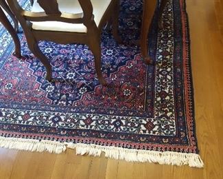 Hand-knotted area rug
