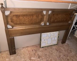 6 pc bedroom set American of Martinsville - dresser with mirror, chest of drawers, 2 night stands, headboard.