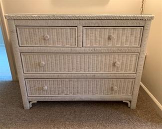 Henry Link Wicker Dresser 38w 19d 30h