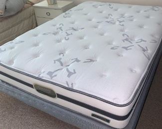 Simmons Beautyrest Recharge Full Sized Plush Mattress and Foundation