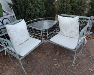 CORNER METAL PATION SET 