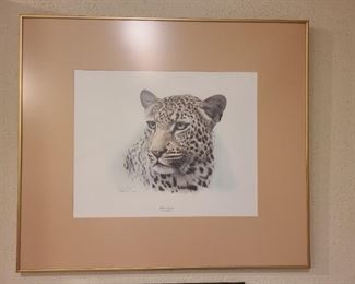 "African Leopard" by Charles Frace SIGNED
