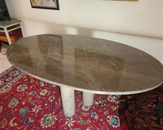 Oval Dining Table - MARIO BELLINI STYLE