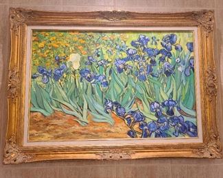 Irises Reproduction by Vincent Van Gogh