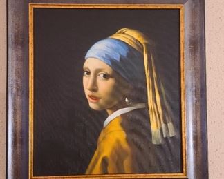Girl with a pearl earring Johannes Vermeer 