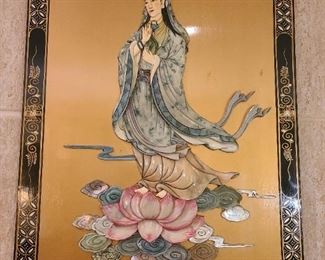 Chinese Carved Soap Wall Art (WOMAN)