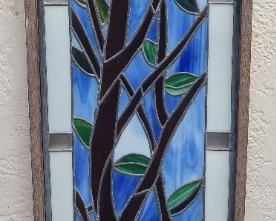 Large Stained Glass - Tree