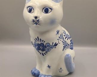 Deft blauw cat