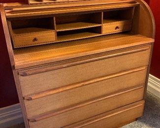 Contemporary Roll Top Desk