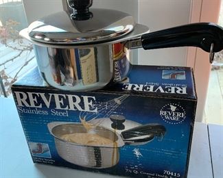 Revere Ware 1½ Qt. Covered Double Boiler