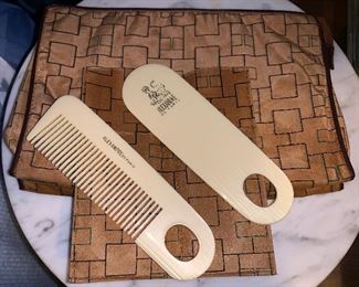 Alexandre de Paris Travel Set - Comb/Mirror/Bag