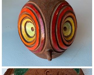 B. Field Round Pottery Owl