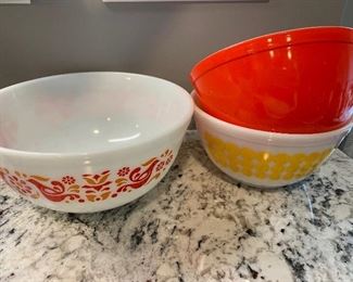 Pyrex Mixing Bowls